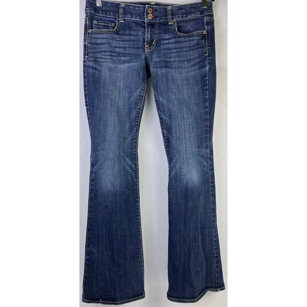 American Eagle Outfitters Women's Artist Boot Cut Jeans - Blue